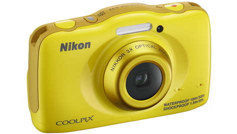 Компактный фотоаппарат Nikon COOLPIX S 32 Yellow