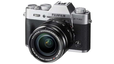 Беззеркальная камера Fujifilm X-T20 Kit XF18-55 mm Silver