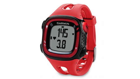 Спортивные часы Garmin Forerunner 15 GPS HRM Red/Black