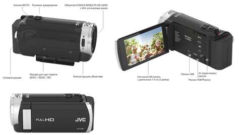 Видеокамера JVC GZ-E200 BEU