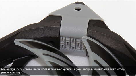Корпусной вентилятор AeroCool DS Fan Black Edition 140 mm
