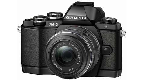 Беззеркальный фотоаппарат Olympus OM-D E-M10 Kit M.ZUIKO DIGITAL 14-42mm 1:3.5-5.6 II R Black