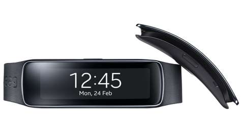 Умные часы Samsung Gear Fit SM-R350 Black