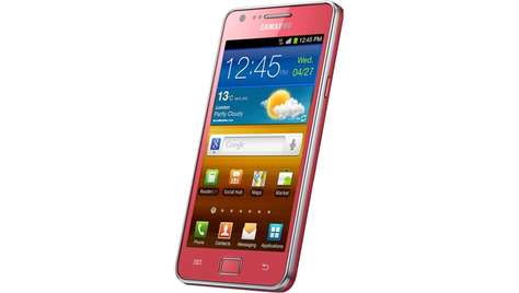 Смартфон Samsung GALAXY S II GT-I9100 Pink