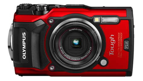 Компактная камера Olympus Tough TG-5 Red