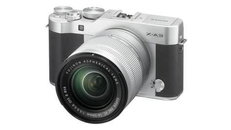 Беззеркальный фотоаппарат Fujifilm X-A3 Kit 16-50mm Silver
