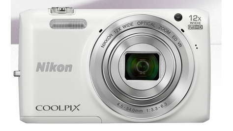 Компактный фотоаппарат Nikon COOLPIX S 6800 White