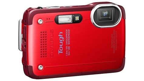 Компактный фотоаппарат Olympus Tough TG-630 красный