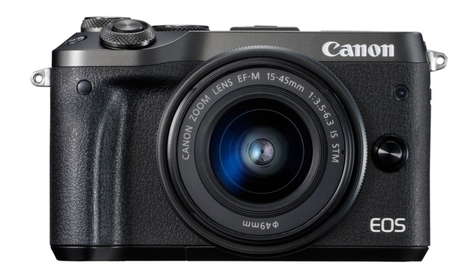 Беззеркальная камера Canon EOS M6 Kit 15-45 mm IS STM Black