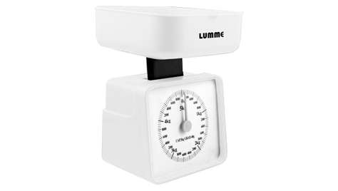 Кухонные весы Lumme LU-1322 Белый
