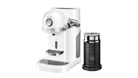 Кофемашина KitchenAid Nespresso, морозный жемчуг, + Aeroccino 3, 5KES0504EFP
