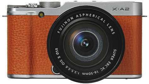 Беззеркальный фотоаппарат Fujifilm X-A2 Kit Brown