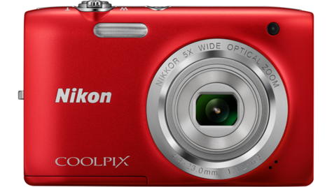 Компактный фотоаппарат Nikon COOLPIX S 2800 Red