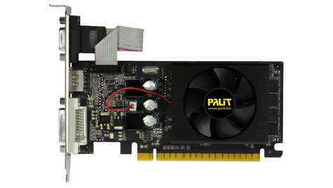 Видеокарта Palit GeForce GT 610 810Mhz PCI-E 2.0 1024Mb 1070Mhz 64 bit (NEAT6100HD06)