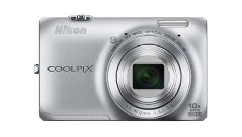 Компактный фотоаппарат Nikon COOLPIX S6300 Silver