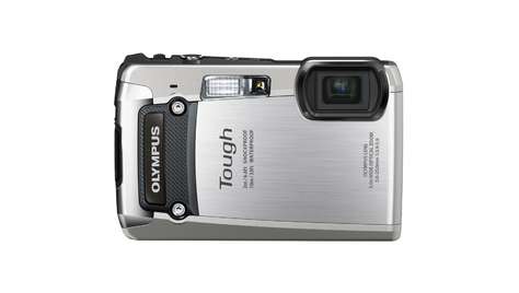 Компактный фотоаппарат Olympus TG-820 серебристый