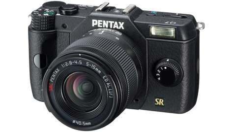Беззеркальный фотоаппарат Pentax Q7 Kit Black