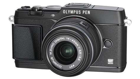 Беззеркальный фотоаппарат Olympus PEN E-P5 с объективом 14–42 черный