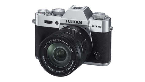 Беззеркальный фотоаппарат Fujifilm X-T10 Kit 16-50mm Silver