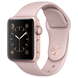 Умные часы Apple Watch Series 1, 38 мм розовый песок/розовое золото