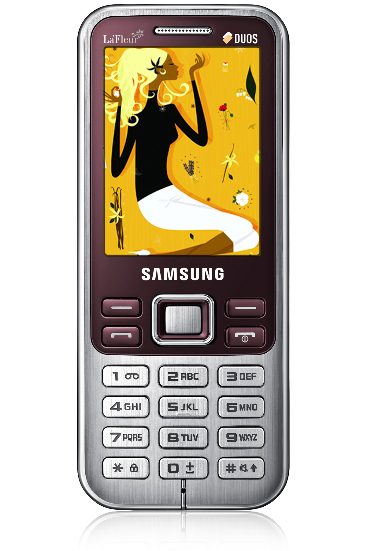 Мобильный телефон Samsung C3322 red