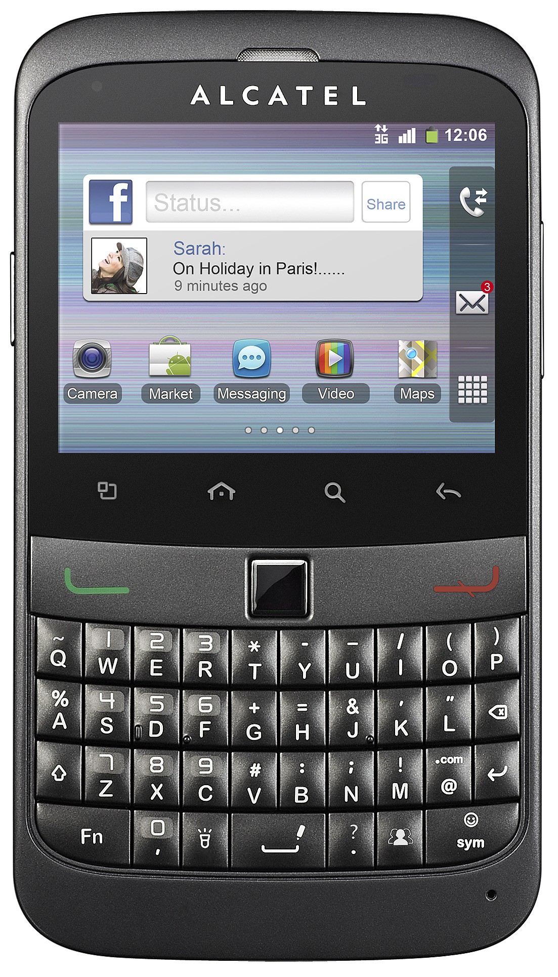 Смартфон Alcatel ONE TOUCH 916D misterypink