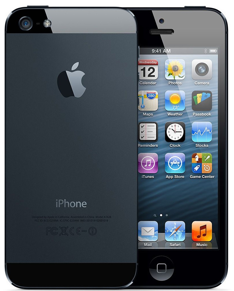 Смартфон Apple iPhone 5 black 64 Gb