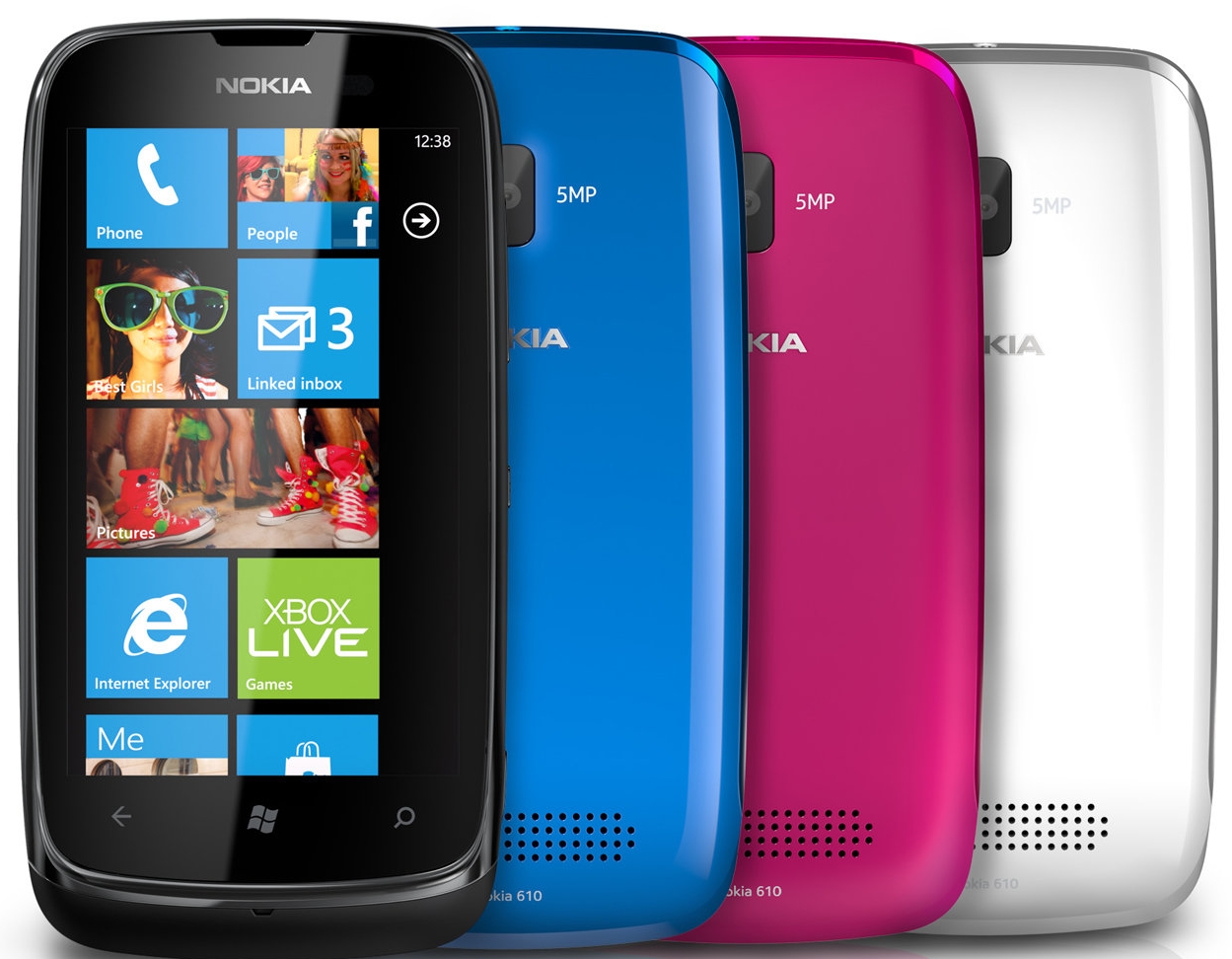 Смартфон Nokia LUMIA 610 blue