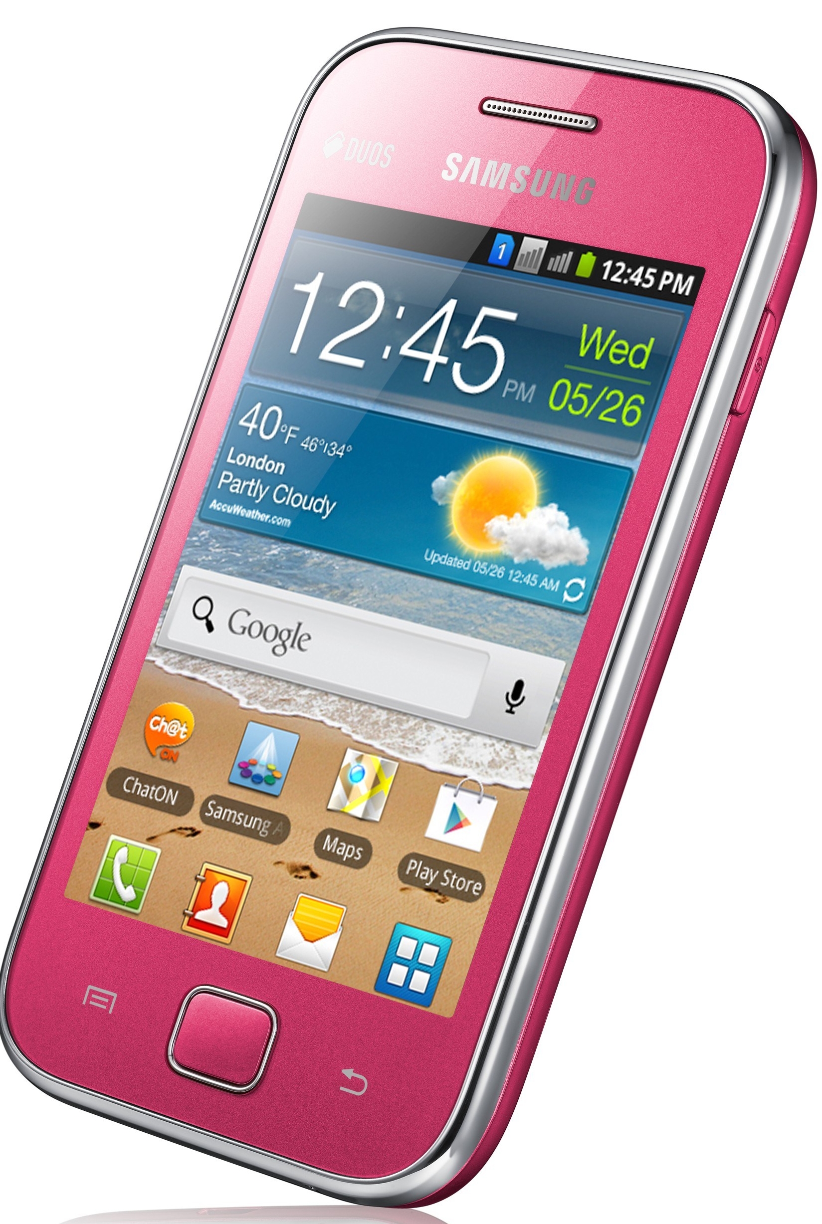 Смартфон Samsung Galaxy Ace Duos GT-S6802 pink