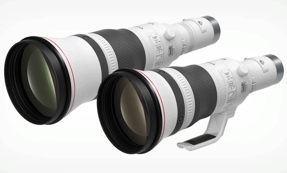 Canon, супертелеобъективы, объектив 800 mm, объектив 1200 mm, объективы  Canon RF, RF 800mm F5.6L IS USM и RF 1200mm F8L IS USM