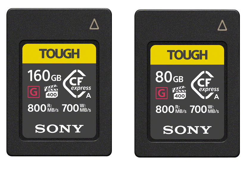 Sony, карты памяти CFexpress Type A