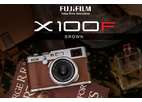 Fujifilm X-100F в коричневом варианте корпуса.