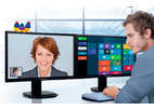 Монитор ViewSonic VG2437mc-LED с сертификацией Windows 8 — прекрасное решение для проведения телеконференций