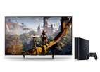 Испытайте максимальное погружение в мир видеоигр благодаря 4K HDR телевизорам Sony и новой игровой консоли PlayStation 4 Pro