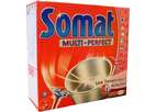 Средство для посудомоечных машин Somat «Мульти-Перфект» начинает мыть посуду сразу, не дожидаясь ночи