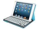 Сверхтонкие чехлы-клавиатуры Logitech Keyboard Folio для iPad и iPad mini с улучшенным покрытием полностью защищают планшет
