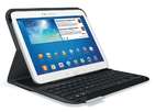 Работайте на своих условиях с тонкими и легкими Logitech Ultrathin Keyboard Folio и Logitech Folio Protective Case для Samsung Galaxy Tab 3