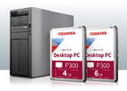 Toshiba дополняет серию накопителей P300 для настольных ПК новыми моделями емкостью 4 Тб и 6 Тб