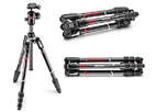 Manfrotto добавляет в линейку дорожных штативов модели Befree Advanced Carbon, GT и Live Carbon.