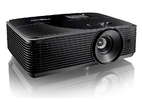 Проектор для медиаразвлечений Optoma HD145X: разрешение Full HD, фирменные технологии обработки изображения, игровой режим и встроенный динамик.