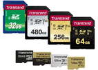 Transcend представляет широкую линейку карт памяти формата SD и microSD