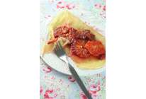 Блинчики с цыпленком и апельсином