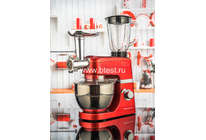 Кухонная машина Zigmund & Shtain: планетарный миксер + блендер + мясорубка