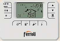 Обзор программатора (хронотермостат) Ferroli Romeo W RF