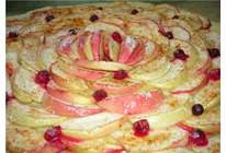 Яблочная пицца