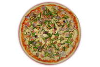 Пицца с морепродуктами