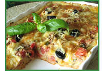 Картофельная пицца