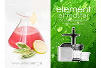 Освежающий арбузный напиток с помощью мясорубки-соковыжималки el’master — быстро, вкусно и полезно!