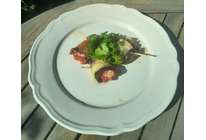 Рулетики из баклажанов за полчаса 