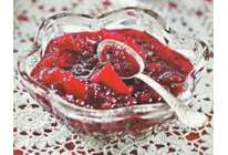 Клюквенно-яблочное варенье с грецкими орехами